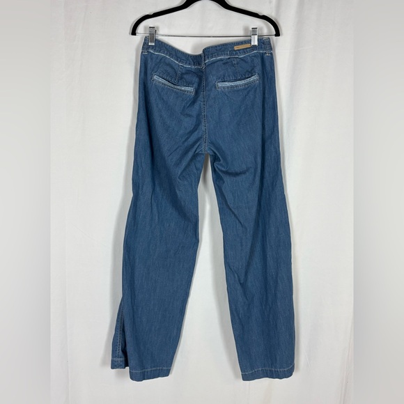 Pilcro Wide-Leg Jeans in Medium Blue Wash - Picture 6 of 8
